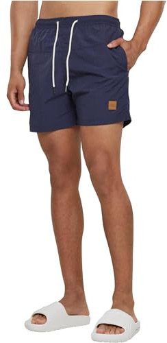 Urban Classics herr Badbyxor Block swim shorts