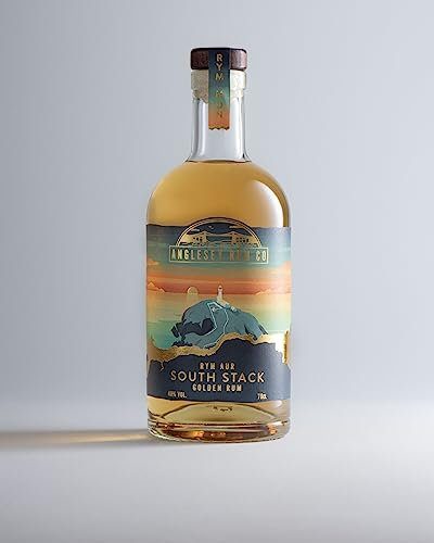 Anglesey Rum Co - South Stack Golden Rum - Welsh Rum 70cl - 40% ABV