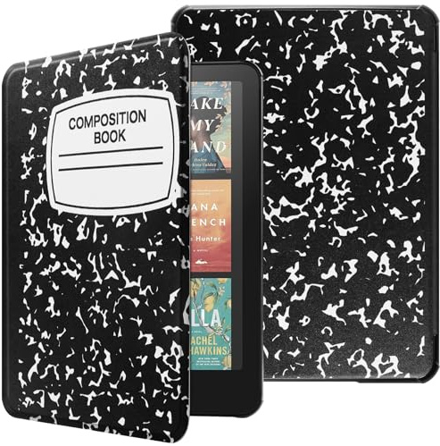 HGWALP Housse de Protection pour Kindle Paperwhite 7 et Kindle colorsoft Signature (12ème gén, 2024) Coque Mince et légère avec de Sommeil et réveil Automatique pour Kindle Paperwhite 7 Pouces-CB