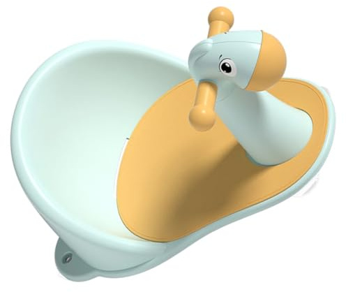 NOLITOY Silla de Baño y Material Pp Base Antideslizante Fácil de Limpiar Asiento Ergonómico para Bebés Adecuado para Recién Nacidos y Niños Pequeños Bañera