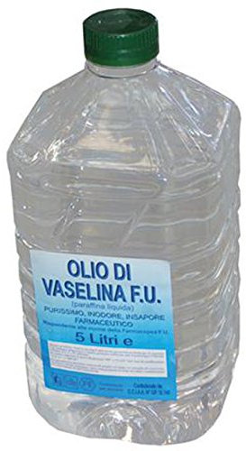 Olio di vaselina vaselina enologico farmaceutico F.U. 5 Litri