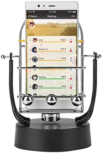 Telefon gunga enhet, sväng rörelse borste steg automatisk gång skaka stegräknare hållare för WeChat kör steg räkning program