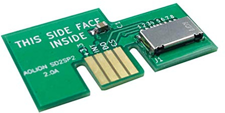 TF-kortläsare för Game Cube SD2SP2 SDLoad SDL Micro SD-kortadapter (grön)