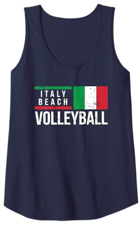 Progetti Internazionali Di Pallavolo Italia Beach Volley Squadra Bandiera Fan Coach Sport Canotta Uomo Adulto Maschi Tifosi E Atleti Di Beach Volley Nero Senza Maniche Tank Top Canotta S