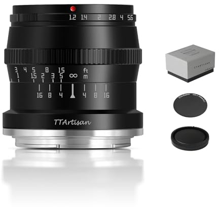 TTARTISAN 50mm F1.2 APS-C Manual Focus Lens for Z Mount Cameras Like Z50(Other Full Frame Camera Settings: APS-C Mode)