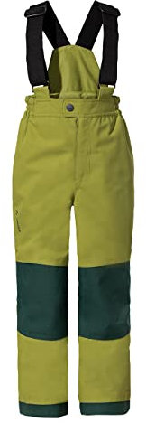 VAUDE Snow Cup Pants III Schneehose Kinder – warme Skihose Kinder wasserdicht, winddicht & atmungsaktiv, abriebfeste Schneehose Jungen & Mädchen mit anpassbarer Beinlänge – Größe: 98