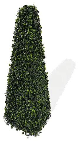 Best Artificial Obelisco piramidale in bosso topiaria, 60 cm, protezione UV (1)