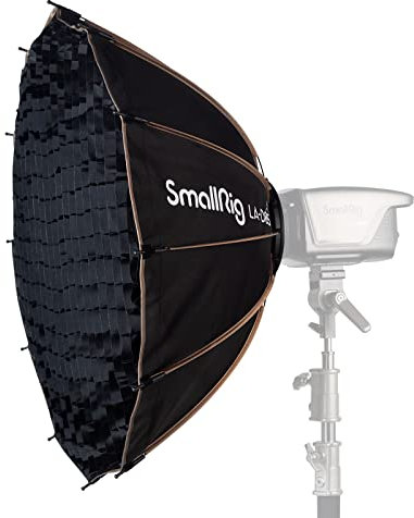 SMALLRIG Softbox parabólico LA-D85 Softbox de liberación rápida de 85cm para Luces Bowens Mount COB - 4158