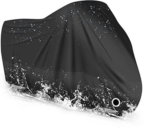 LIHAO Funda Moto 190T Cubierta Impermeable de Motocicleta