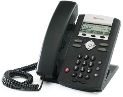 Polycom VoIP SoundPoint IP331 Desk Phone - Black