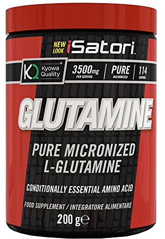 Isatori Integratore Alimentare a Base di Pura L-Glutamina Kyowa Quality - 200 g