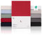 Blumtal® Premium Topper Spannbettlaken 180x200 cm Jersey - Oeko-TEX zertifiziertes Spannbettlaken Topper 180x200 Baumwolle - Spannbettlaken 180x200cm Topper/Bettlaken Topper 180x200/Topper Bezug Rot