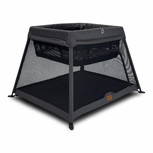 Venture Airpod Travel Cot Includes Foam Mattress and Carry Bag 100 x 60cm (Grey) - Mother & Baby Awards 2021 Winner