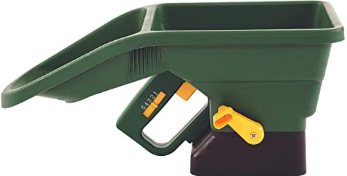 Horison Industries Salt Spreader Hand Grit Spreader Handheld for Seed Spreader, Lawn Fertiliser, Aftercut, Multi-Use Handheld Salt or Grass Seed Spreader for Lawn, Driveway, Garden, Winter Use