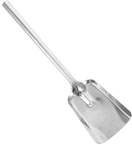Pala de fuego para cenizas, mango de 30 cm, pala estable para jardín, hogar, exterior, barbacoa, limpieza de camping