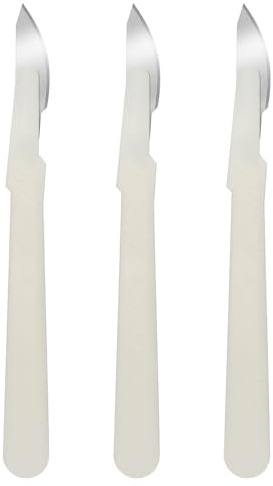 TOYANDONA 3 Pièces Découpeuses de Pain Professionnelles en Plastique et Métal, Faciles à Utiliser et Nettoyer, Outil Cuisine Boulangerie Préparation du Pain