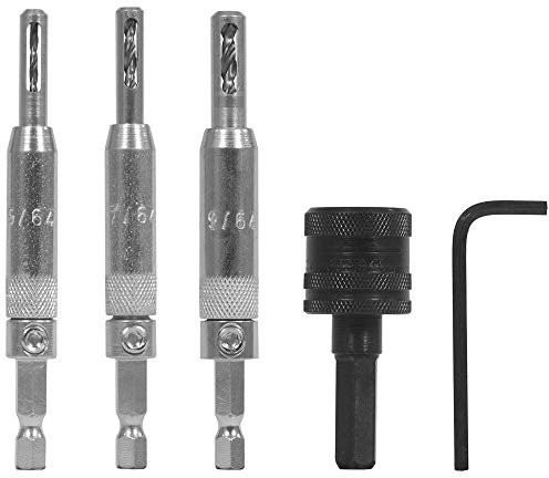 Schnellwechselfutter & 3-teiliges Bohrfutter-Set