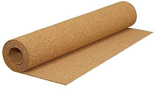 QEP 72000Q Natural Cork Underlayment Roll - 4 ft. Wide x 50 ft. Long x 6 mm Thick - 200 sq. ft.