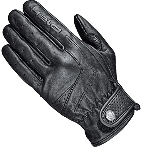 Held Motorradhandschuhe kurz Motorrad Handschuh Classic Rider Lederhandschuh kurz schwarz 8, Unisex, Chopper/Cruiser, Ganzjährig