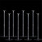 Runiash Set di 8 supporti per palloncini da 76,2 cm, per tavolo e palloncini, centrotavola, per matrimoni, compleanni, baby shower, feste, decorazioni per palloncini e banchetti