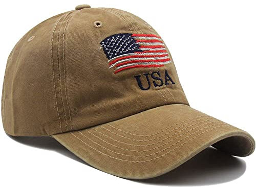 Männer Verstellbare Hüte Usa Flaggen Baseball Cap Sommer Military Hut Unisex American Independence Day Outdoor Sport Caps