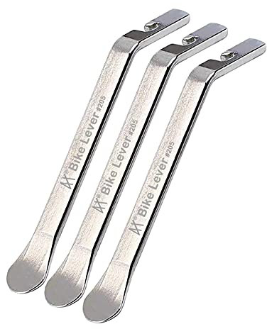 SmoBea 3 Stück Fahrrad Reifenheber Eisen Wechsel Werkzeug Fahrrad Reifenheber Premium Edelstahl Hebel Reparatur Fahrrad Schlauch Beste Reifenwechsel Werkzeug Set