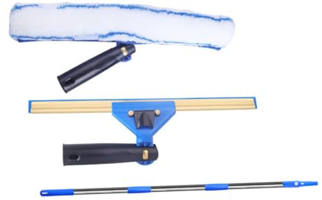 ERINGOGO 1juego Limpiacristales Extensible De con Mango Antideslizante para Ventanas y Puertas De Ducha Herramienta De Limpieza Práctica para Automóviles y