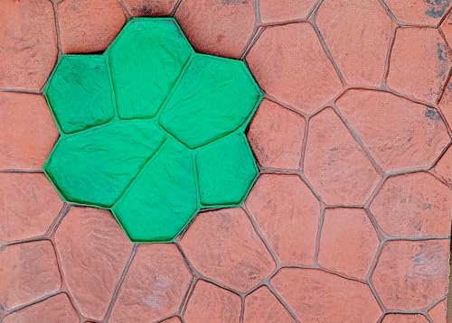 Stampo per calcestruzzo stampato tematizzazione texture pietra scalata sega nevada 49x49 cm- vertici stampi calcestruzzo stampato, stampa verticale, pareti.