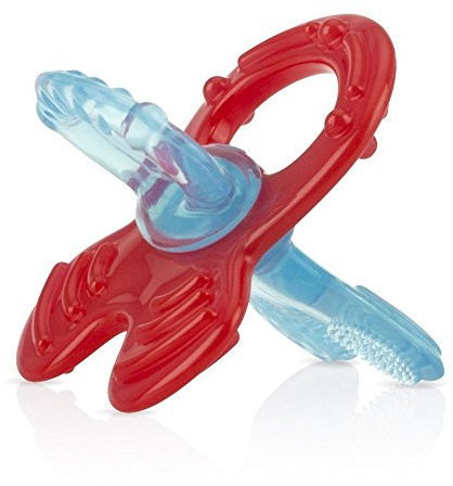 Nuby ID642 - Mordedor de gel chupete flor