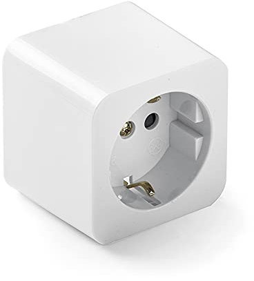 FAMATEL - Aufputz-Dose | Steckdose mit TTL | 55 x 55 mm | Kontaktträger aus Porzellan | 16A | 250V