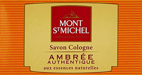 Mont St Michel - Colonia sapone solido - Ambra tradizionale - Lotto 125g