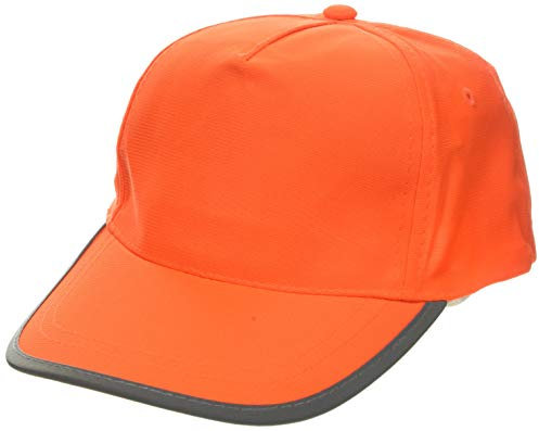 Korntex KXCAPO58 Basic Cap, High-Viz Orange, One size