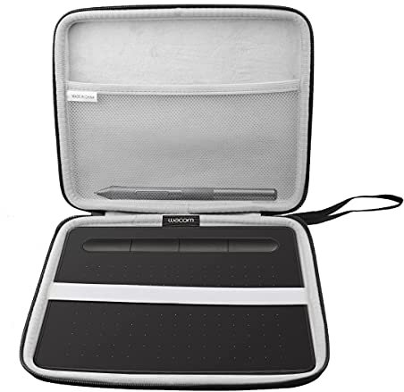 SANVSEN per Wacom Intuos Art/Comic/Draw/Photo Tavoletta con Penna e Touch Piccola Viaggio Caso Copertina