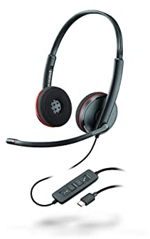 Plantronics stereo USB C-headset Blackwire C3220, svart