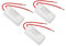 PATIKIL CBB60 8uF Condensateur de Démarrage, 3Pcs AC 450V 50/60Hz Cylindre Fond avec 2 Fils 12Cm pour Machine à Laver, Moteur de Pompe à Eau Étoile, 35 x 60mm