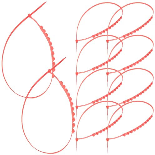 Gatuida Schneeketten für Autos, 20 Stück Schneekette Reifenketten für Schnee und Eis Reifenbindungen Reifen-Kabelbinder Winterreifen Kette Autoreifen Kette Reifenkabel Snow Chains for Cars