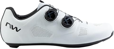 Northwave Revolution Wide Schuhe, Fahrradschuhe Mountainbike Weiß 45