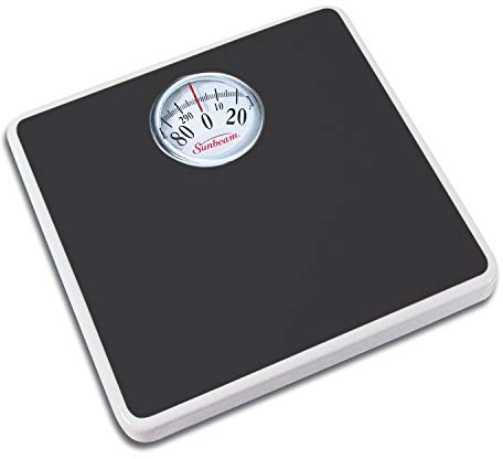 Sunbeam Easy Read Dial Scale, Black