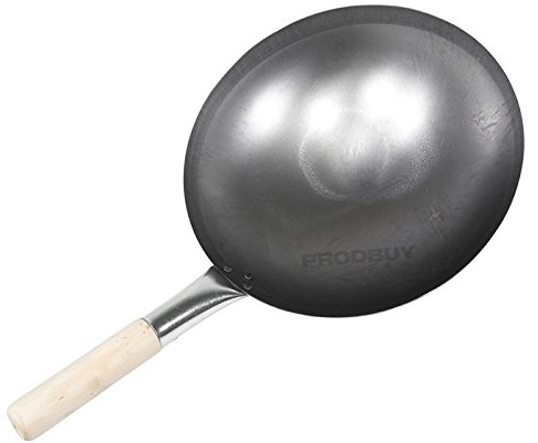 30cm Traditional Round Bottom Carbon Steel Chinese Wok