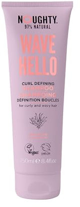 Shampoing pour cheveux bouclés Noughty Wave Hello Curl