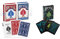 Bicycle 1001781 Kartendeck Standard 2er-Pack Rot & Blau Rommé-Karten, Pokerkarten, Zauberkarten & Creatives Spielkarten Dark Mode/Hochwertiges Design Kartenspiel Kartendecks