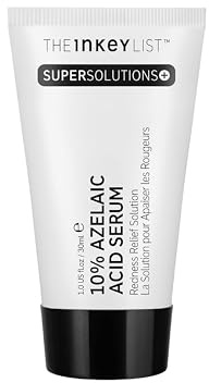 Sérum à 10% à l'acide azélaïque The INKEY List 30 ml, crème jour/nuit, cible les rougeurs, soin de la peau à absorption rapide, adapté aux végétaliens, convient à tous les types de peau