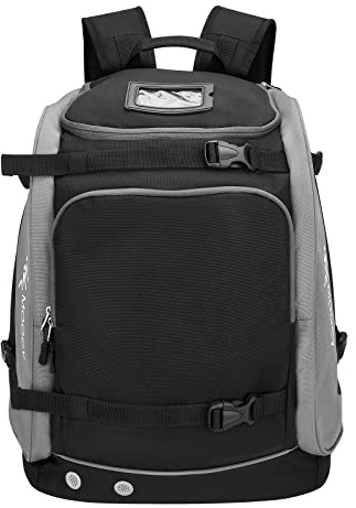 Solinder Bolsa para botas de esquí de gran capacidad, 65 l, mochila de viaje para botas de esquí, gafas y snowboard