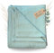 Malino Premium Babydecke aus 100% Baumwolle - Waffelpique 75x100 cm Grün - Weiche Decke für Baby & Kleinkinder - Unisex für Mädchen Jungen Kinderwagen - Eucalyptus Green