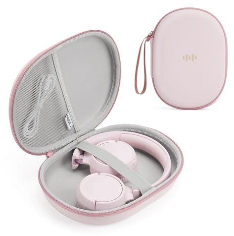 Etui pour Casque Audio Over-Ear pour JBL Tune 510BT/720 BT/770 NC/520 BT/Soundcore Q20i/Q30/Bose/BERIBES, Housse de Voyage Ultra-Fins pour la Plupart des Casques Pliables à Plat