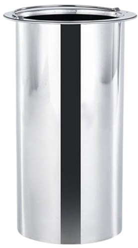 HAKIDZEL Supporto per Spiedini in Acciaio Inox 25cm, Secchio per Bastoncini da Barbecue e Bacchette, Contenitore Leggero per Barbecue da Esterno e Hot Pot, Porta Spiedini Pratico per Feste