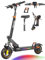 12.5Ah Electric Scooter 10'' Fat Tire for Adults Teens, Multi-Shocking Proof, 500W Motor, 30-50KM Range, Max Speed 25KM/H, Folding E Scooter Front + Rear Safe brake