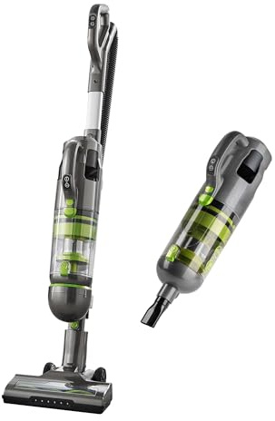 Daewoo Tornado 2In1 Upright And Uplift Cordless Vacuum, Handheld Feature With Shoulder Strap, 35Min Run Time, Cyclonic Suction, 0.55L Dusk Tank, Dual Filtration, Accessories Included, Charging Station