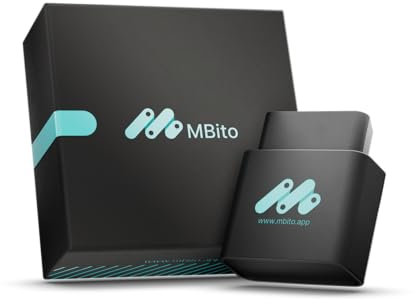 MBito OBD2 Scanner for Mercedes-Benz (2003–2024), Bluetooth Car Diagnostic Tool & Code Reader - Free Lifetime Engine/ABS/Airbag Diagnostics, Unlock Hidden Features - iOS & Android