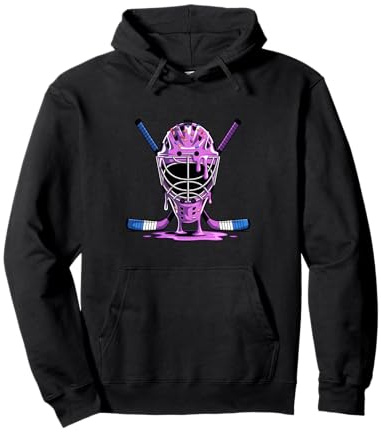 Casque de Hockey Violet pour garçons Sweat à Capuche